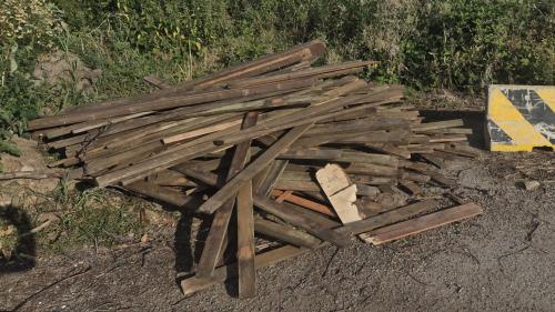 Nepovolené odložení materiálu